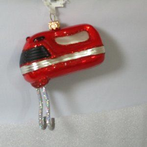 Nordstrom Holiday Christmas Tree  Ornament Hand Mixer NIB Made in Poland